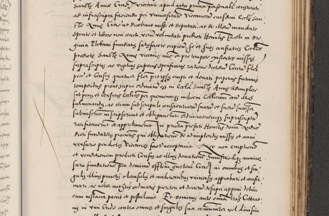 Zdjęcie nr 1009 dla obiektu archiwalnego: Acta actorum causarum, sentenciarum diffinitivarum quam interloquutiorum, decretorum, obligationum, quietationum et constitutionum procuratorum coram reverndo domino Petri Porembski preposito Ossviencimensi, canonico et officiali Cracoviensi generali ad annum Dimini 1556, inditione quatuor decima, pontificatus sanctissimi in Christo patris domini Pauli divina providencia pape IIII anno ispius.