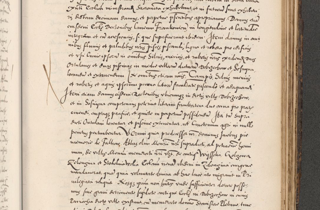 Zdjęcie nr 977 dla obiektu archiwalnego: Acta actorum causarum, sentenciarum diffinitivarum quam interloquutiorum, decretorum, obligationum, quietationum et constitutionum procuratorum coram reverndo domino Petri Porembski preposito Ossviencimensi, canonico et officiali Cracoviensi generali ad annum Dimini 1556, inditione quatuor decima, pontificatus sanctissimi in Christo patris domini Pauli divina providencia pape IIII anno ispius.