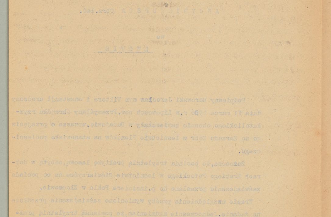 Zdjęcie nr 290 dla obiektu archiwalnego: Korespondencja do Głównego Zarządu Dóbr Arcybiskupich za lata 1921-1938