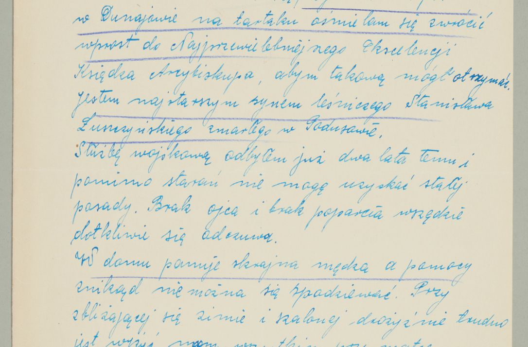 Zdjęcie nr 283 dla obiektu archiwalnego: Korespondencja do Głównego Zarządu Dóbr Arcybiskupich za lata 1921-1938
