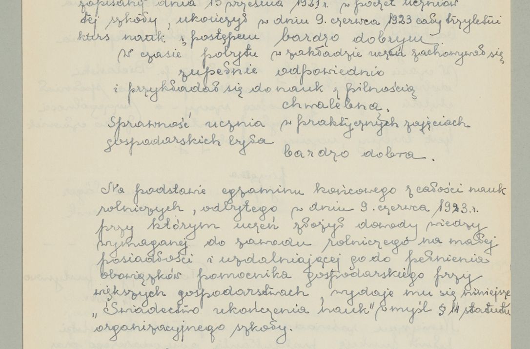 Zdjęcie nr 271 dla obiektu archiwalnego: Korespondencja do Głównego Zarządu Dóbr Arcybiskupich za lata 1921-1938