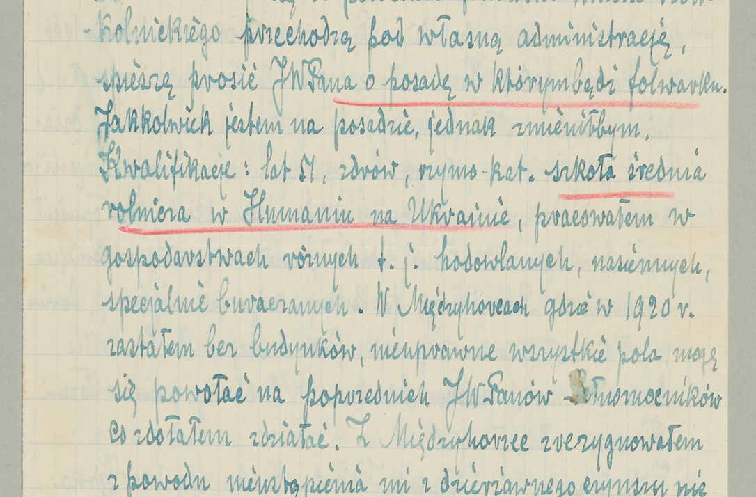 Zdjęcie nr 267 dla obiektu archiwalnego: Korespondencja do Głównego Zarządu Dóbr Arcybiskupich za lata 1921-1938