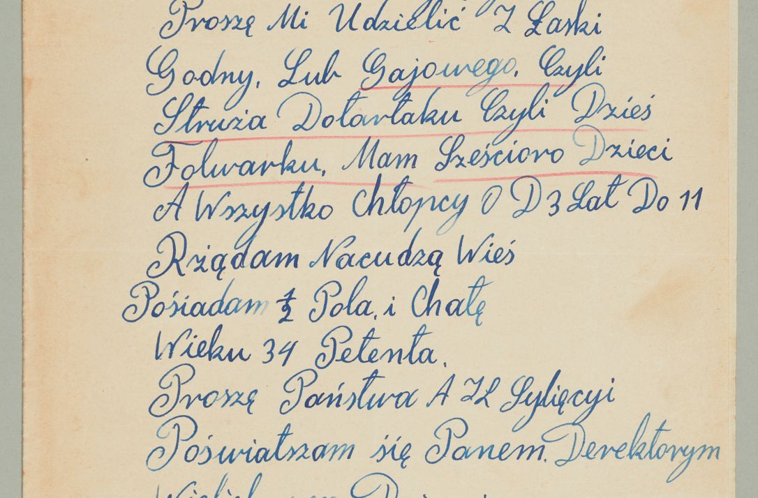 Zdjęcie nr 263 dla obiektu archiwalnego: Korespondencja do Głównego Zarządu Dóbr Arcybiskupich za lata 1921-1938