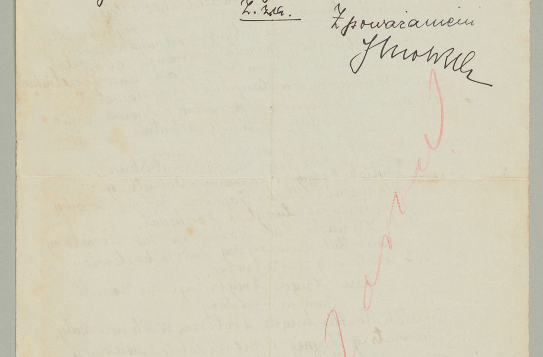 Zdjęcie nr 254 dla obiektu archiwalnego: Korespondencja do Głównego Zarządu Dóbr Arcybiskupich za lata 1921-1938