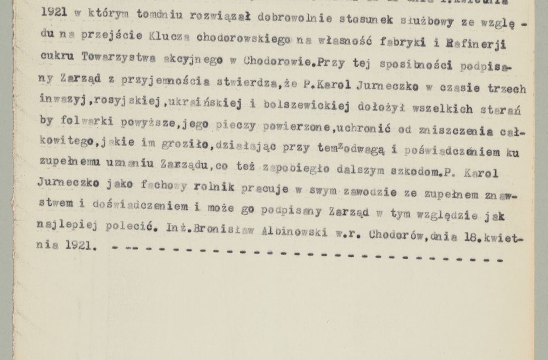 Zdjęcie nr 237 dla obiektu archiwalnego: Korespondencja do Głównego Zarządu Dóbr Arcybiskupich za lata 1921-1938