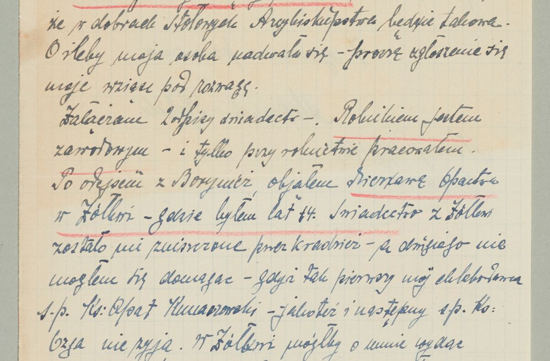 Zdjęcie nr 223 dla obiektu archiwalnego: Korespondencja do Głównego Zarządu Dóbr Arcybiskupich za lata 1921-1938
