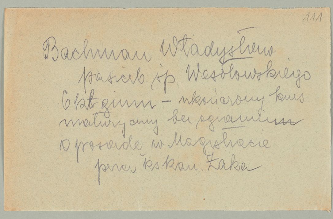 Zdjęcie nr 217 dla obiektu archiwalnego: Korespondencja do Głównego Zarządu Dóbr Arcybiskupich za lata 1921-1938
