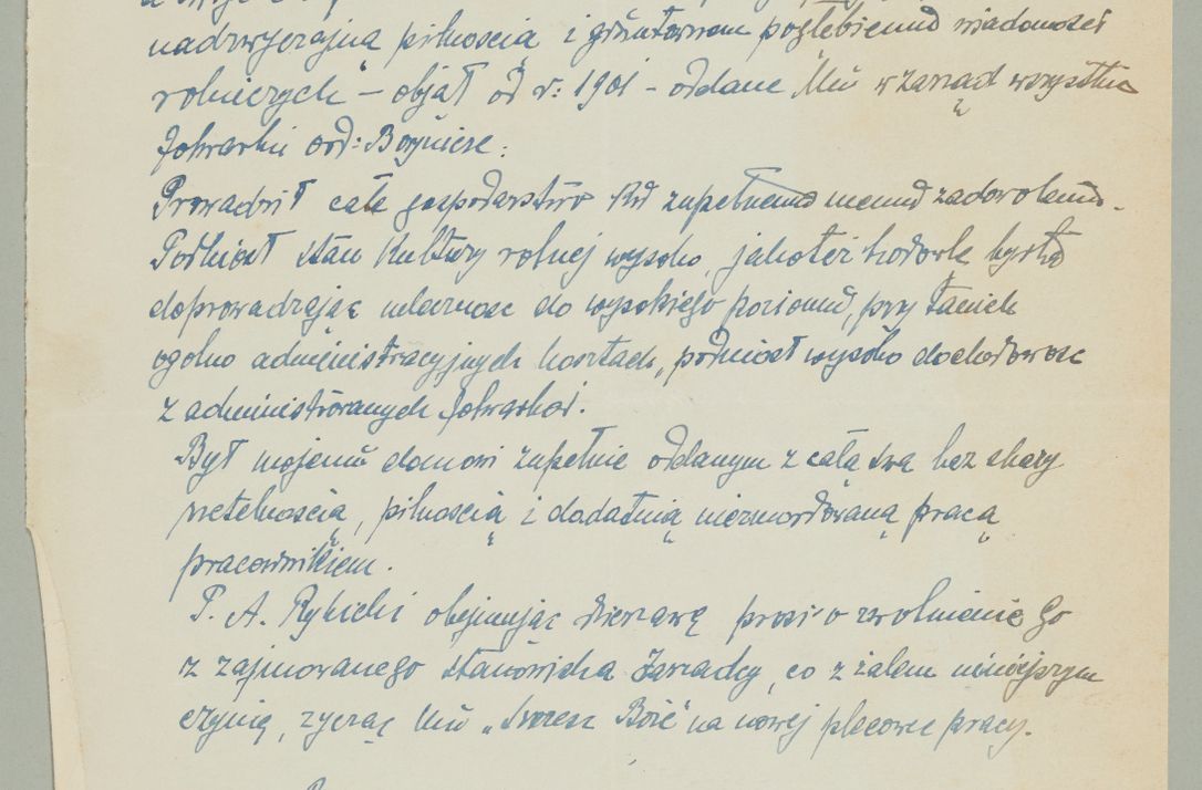 Zdjęcie nr 219 dla obiektu archiwalnego: Korespondencja do Głównego Zarządu Dóbr Arcybiskupich za lata 1921-1938