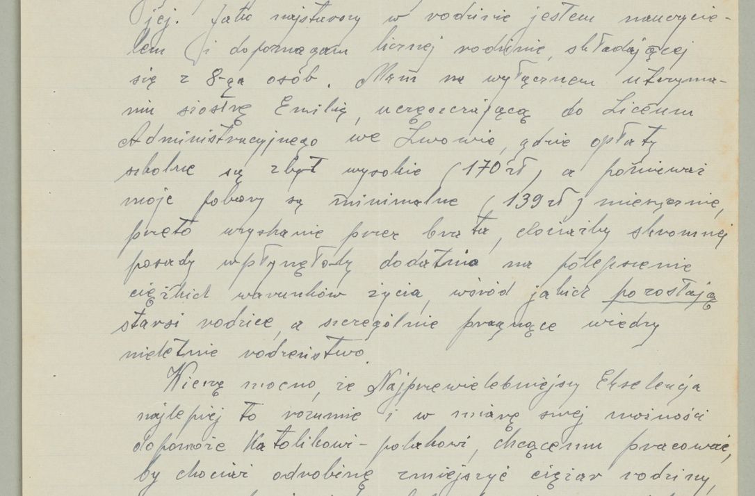 Zdjęcie nr 155 dla obiektu archiwalnego: Korespondencja do Głównego Zarządu Dóbr Arcybiskupich za lata 1921-1938