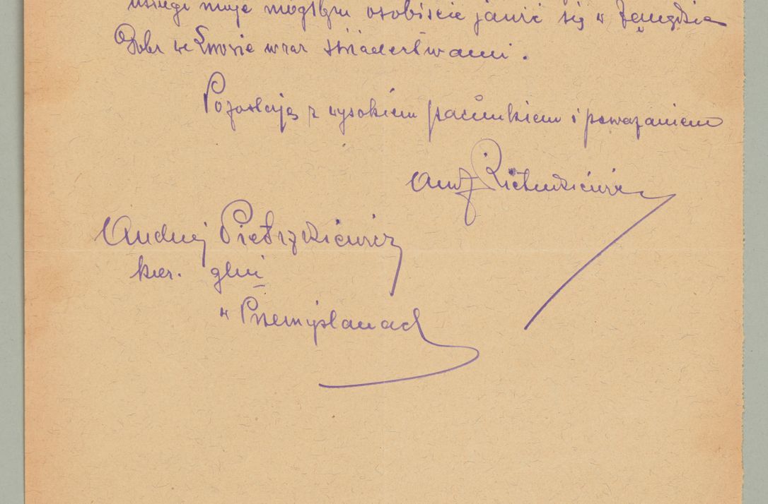 Zdjęcie nr 118 dla obiektu archiwalnego: Korespondencja do Głównego Zarządu Dóbr Arcybiskupich za lata 1921-1938