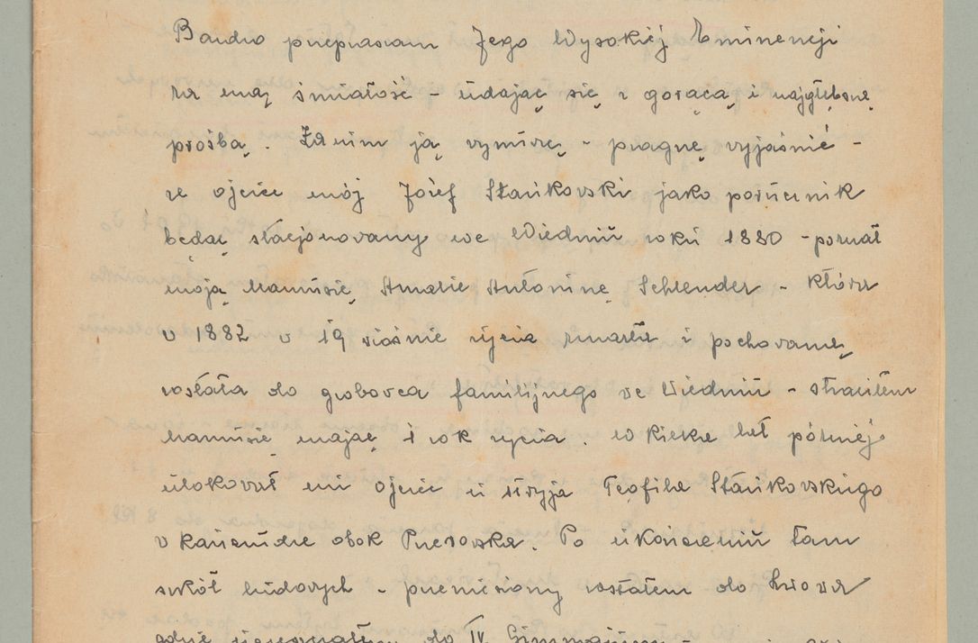 Zdjęcie nr 97 dla obiektu archiwalnego: Korespondencja do Głównego Zarządu Dóbr Arcybiskupich za lata 1921-1938