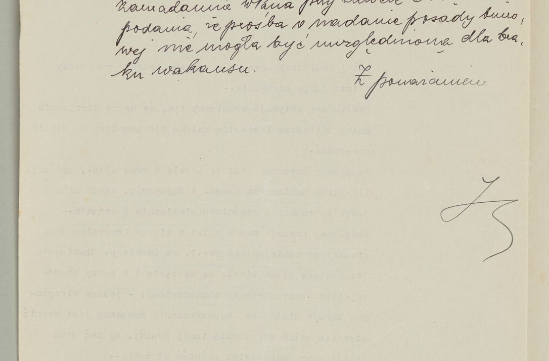 Zdjęcie nr 51 dla obiektu archiwalnego: Korespondencja do Głównego Zarządu Dóbr Arcybiskupich za lata 1921-1938