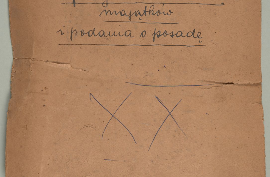 Zdjęcie nr 2 dla obiektu archiwalnego: Korespondencja do Głównego Zarządu Dóbr Arcybiskupich za lata 1921-1938