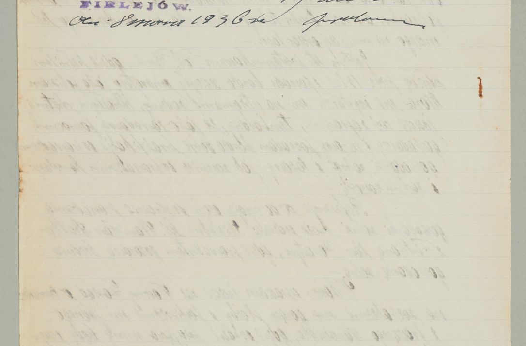 Zdjęcie nr 683 dla obiektu archiwalnego: Korespondencja do Głównego Zarządu Dóbr Arcybiskupich za lata 1921-1938