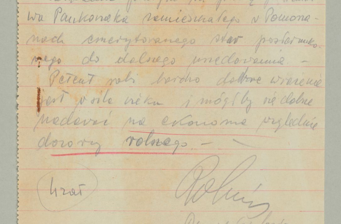 Zdjęcie nr 676 dla obiektu archiwalnego: Korespondencja do Głównego Zarządu Dóbr Arcybiskupich za lata 1921-1938