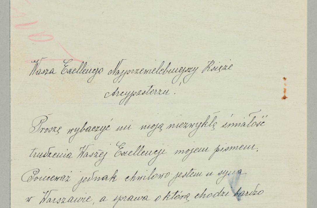 Zdjęcie nr 640 dla obiektu archiwalnego: Korespondencja do Głównego Zarządu Dóbr Arcybiskupich za lata 1921-1938
