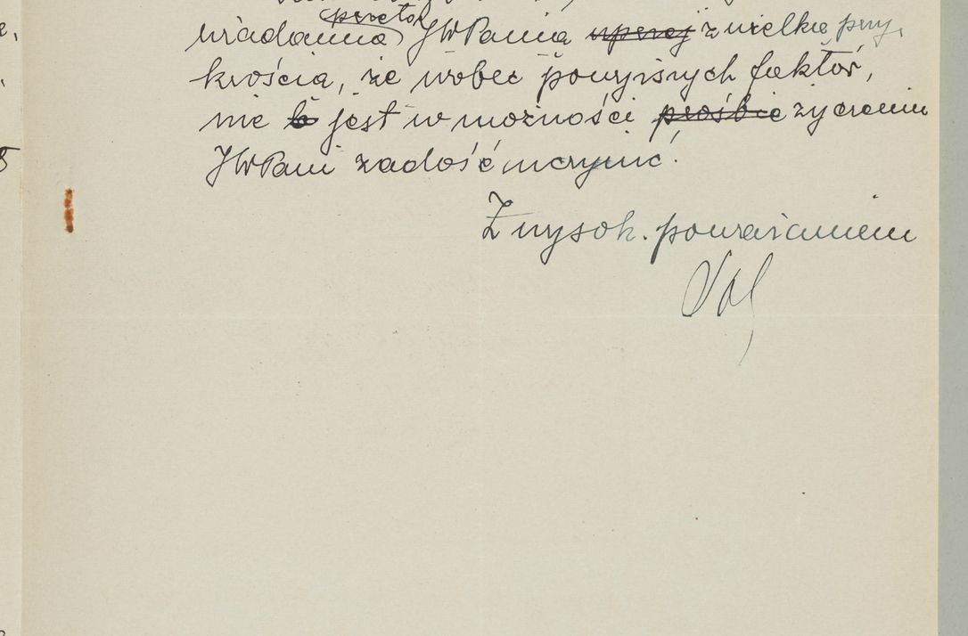 Zdjęcie nr 638 dla obiektu archiwalnego: Korespondencja do Głównego Zarządu Dóbr Arcybiskupich za lata 1921-1938
