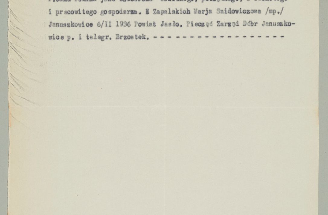 Zdjęcie nr 622 dla obiektu archiwalnego: Korespondencja do Głównego Zarządu Dóbr Arcybiskupich za lata 1921-1938
