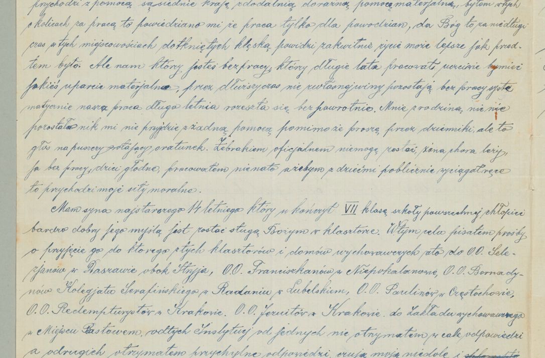 Zdjęcie nr 601 dla obiektu archiwalnego: Korespondencja do Głównego Zarządu Dóbr Arcybiskupich za lata 1921-1938