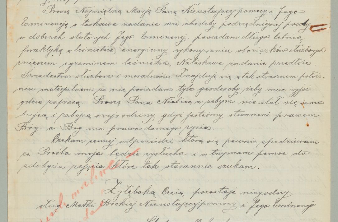 Zdjęcie nr 583 dla obiektu archiwalnego: Korespondencja do Głównego Zarządu Dóbr Arcybiskupich za lata 1921-1938