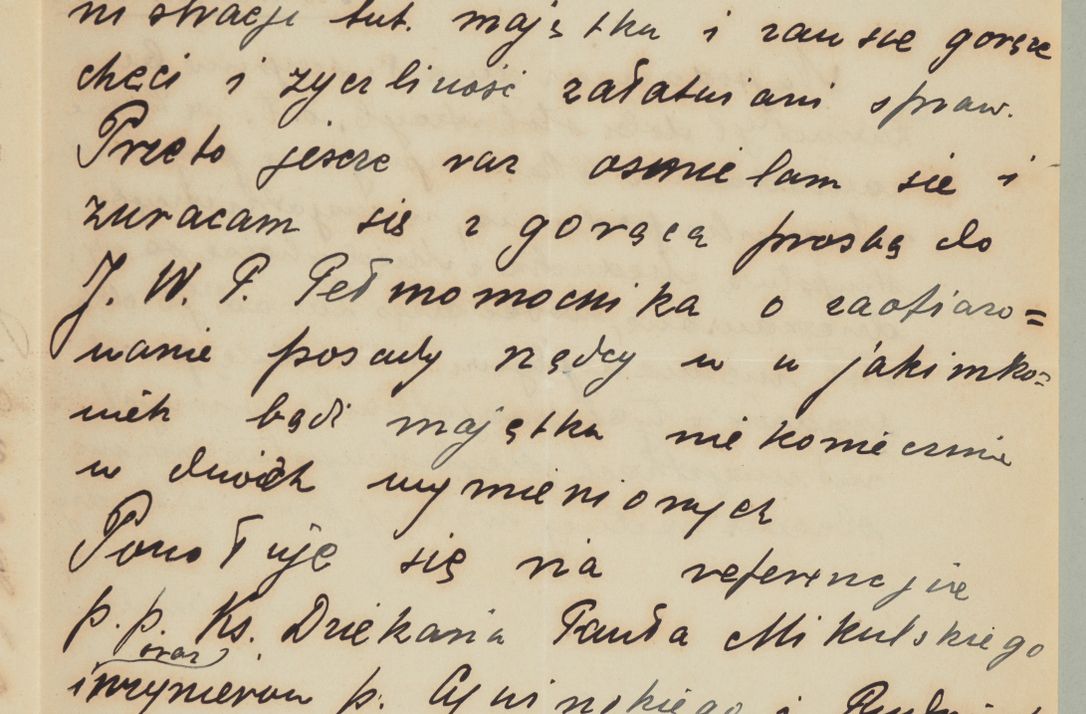 Zdjęcie nr 567 dla obiektu archiwalnego: Korespondencja do Głównego Zarządu Dóbr Arcybiskupich za lata 1921-1938