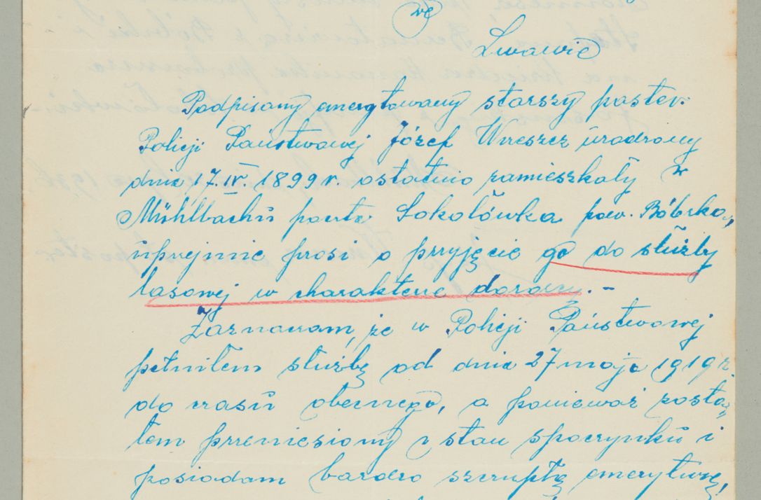 Zdjęcie nr 551 dla obiektu archiwalnego: Korespondencja do Głównego Zarządu Dóbr Arcybiskupich za lata 1921-1938