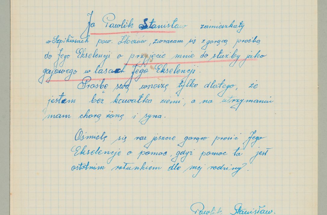 Zdjęcie nr 547 dla obiektu archiwalnego: Korespondencja do Głównego Zarządu Dóbr Arcybiskupich za lata 1921-1938