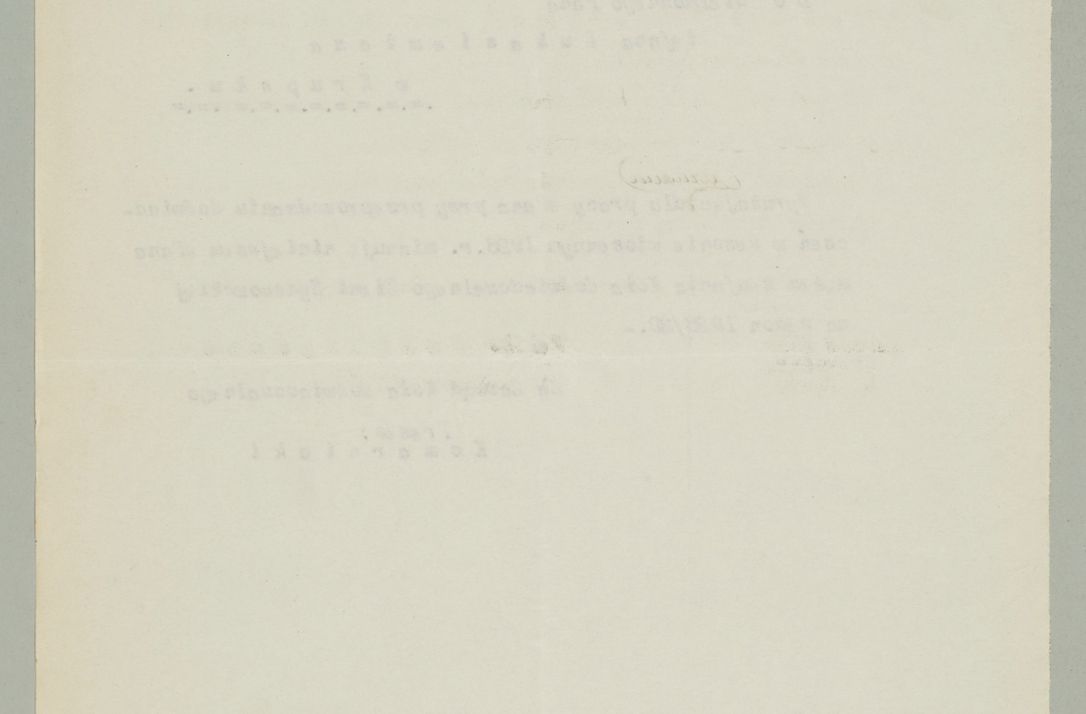 Zdjęcie nr 532 dla obiektu archiwalnego: Korespondencja do Głównego Zarządu Dóbr Arcybiskupich za lata 1921-1938