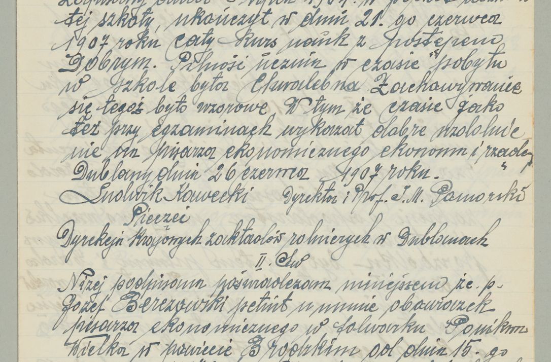 Zdjęcie nr 505 dla obiektu archiwalnego: Korespondencja do Głównego Zarządu Dóbr Arcybiskupich za lata 1921-1938
