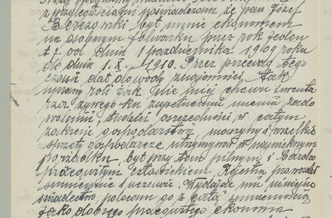 Zdjęcie nr 506 dla obiektu archiwalnego: Korespondencja do Głównego Zarządu Dóbr Arcybiskupich za lata 1921-1938