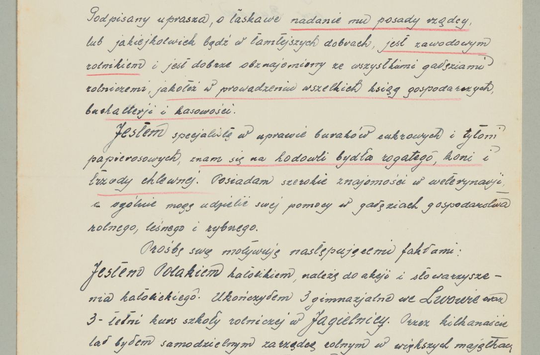 Zdjęcie nr 499 dla obiektu archiwalnego: Korespondencja do Głównego Zarządu Dóbr Arcybiskupich za lata 1921-1938