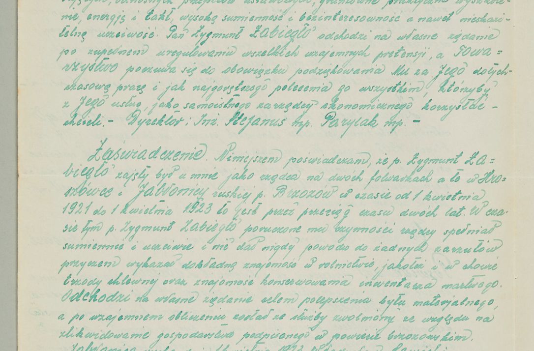 Zdjęcie nr 496 dla obiektu archiwalnego: Korespondencja do Głównego Zarządu Dóbr Arcybiskupich za lata 1921-1938