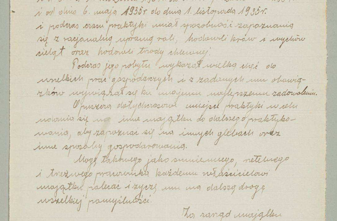 Zdjęcie nr 477 dla obiektu archiwalnego: Korespondencja do Głównego Zarządu Dóbr Arcybiskupich za lata 1921-1938