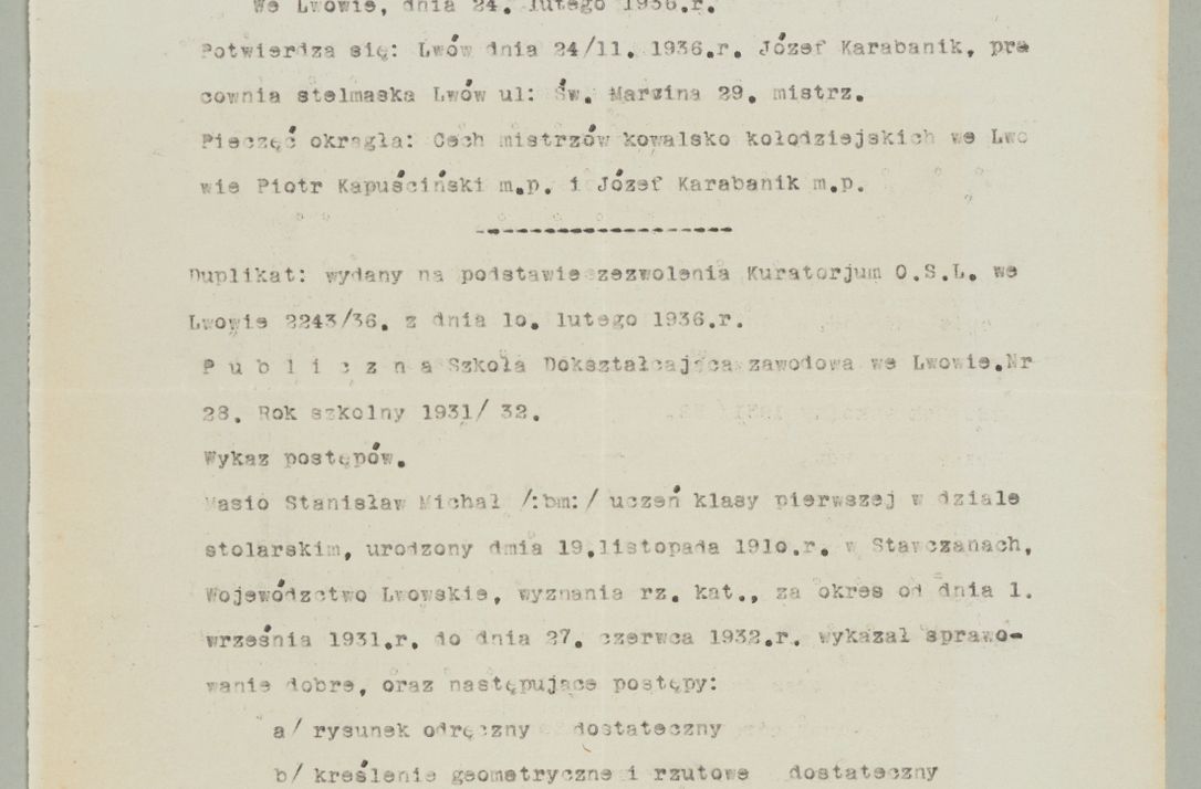 Zdjęcie nr 465 dla obiektu archiwalnego: Korespondencja do Głównego Zarządu Dóbr Arcybiskupich za lata 1921-1938