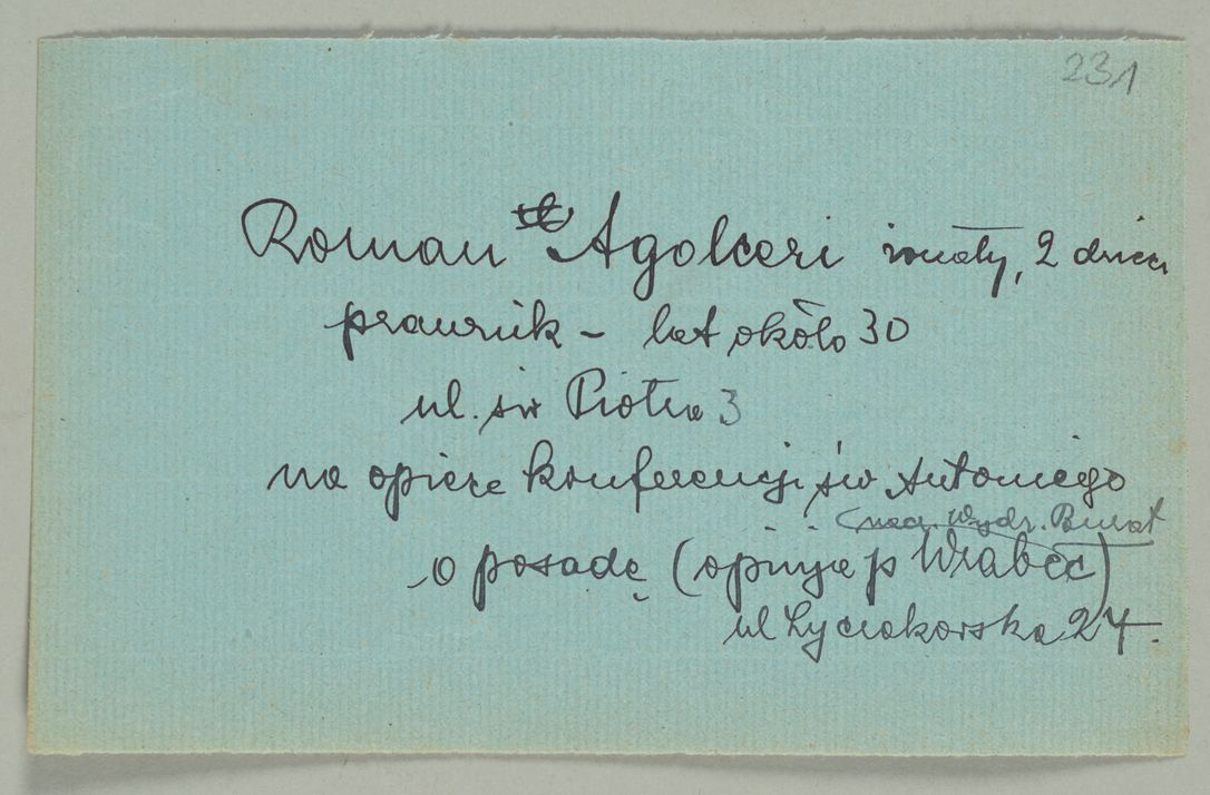 Zdjęcie nr 457 dla obiektu archiwalnego: Korespondencja do Głównego Zarządu Dóbr Arcybiskupich za lata 1921-1938