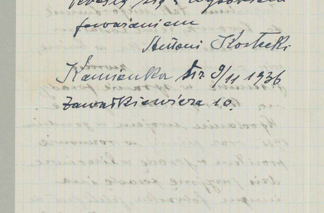 Zdjęcie nr 440 dla obiektu archiwalnego: Korespondencja do Głównego Zarządu Dóbr Arcybiskupich za lata 1921-1938