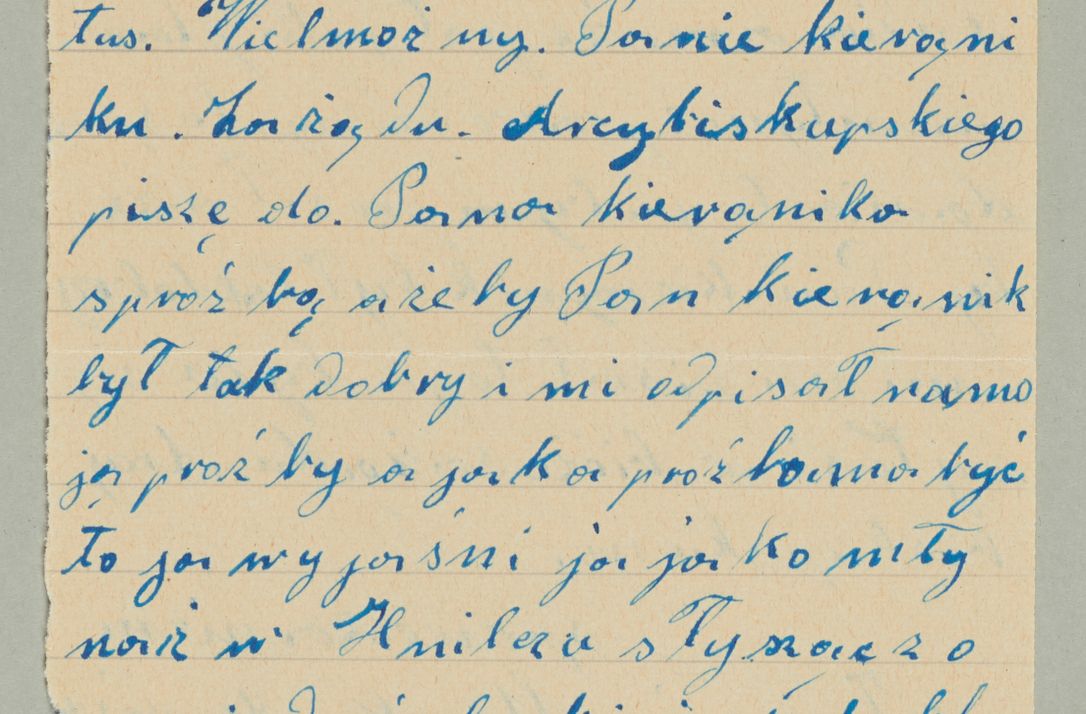 Zdjęcie nr 425 dla obiektu archiwalnego: Korespondencja do Głównego Zarządu Dóbr Arcybiskupich za lata 1921-1938