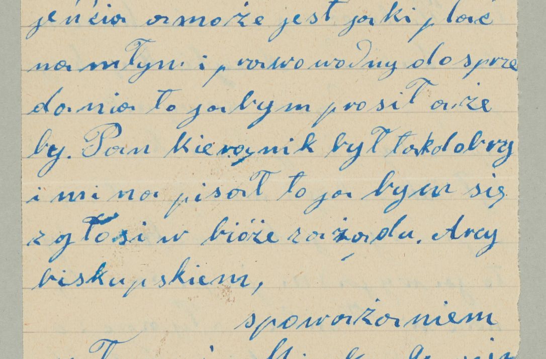 Zdjęcie nr 426 dla obiektu archiwalnego: Korespondencja do Głównego Zarządu Dóbr Arcybiskupich za lata 1921-1938