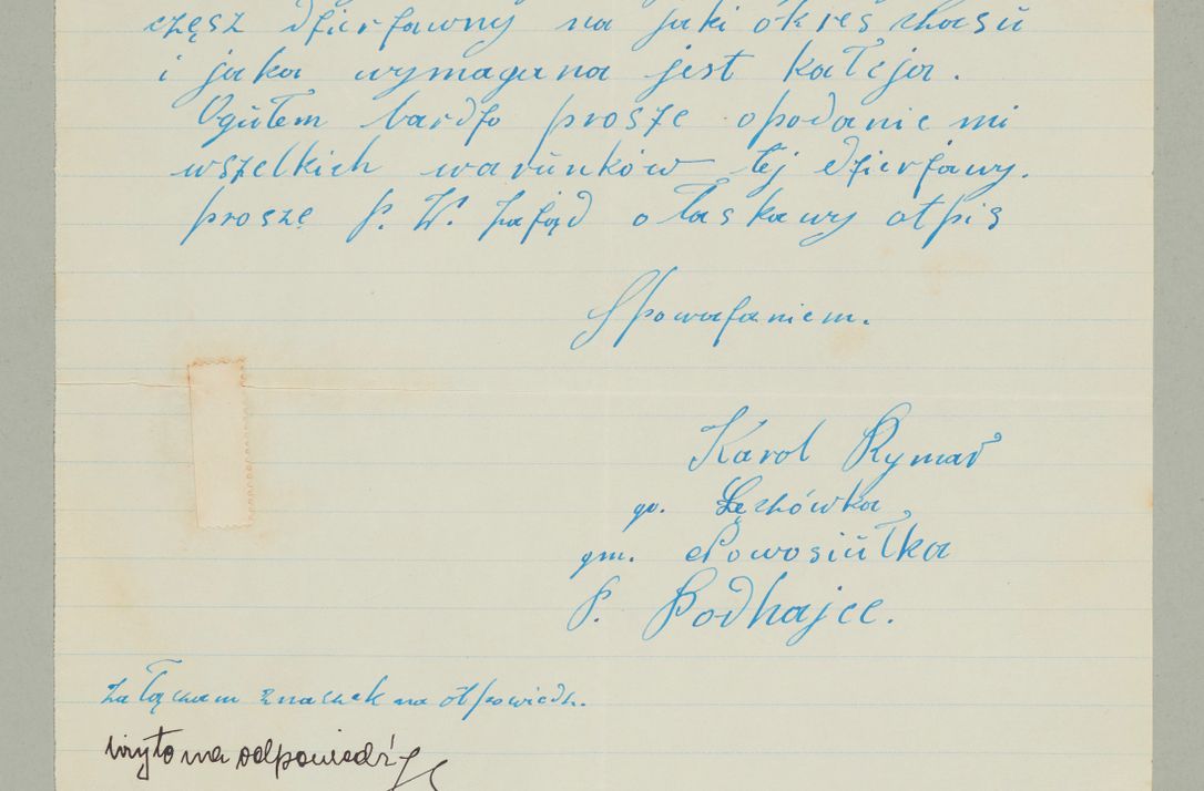 Zdjęcie nr 421 dla obiektu archiwalnego: Korespondencja do Głównego Zarządu Dóbr Arcybiskupich za lata 1921-1938