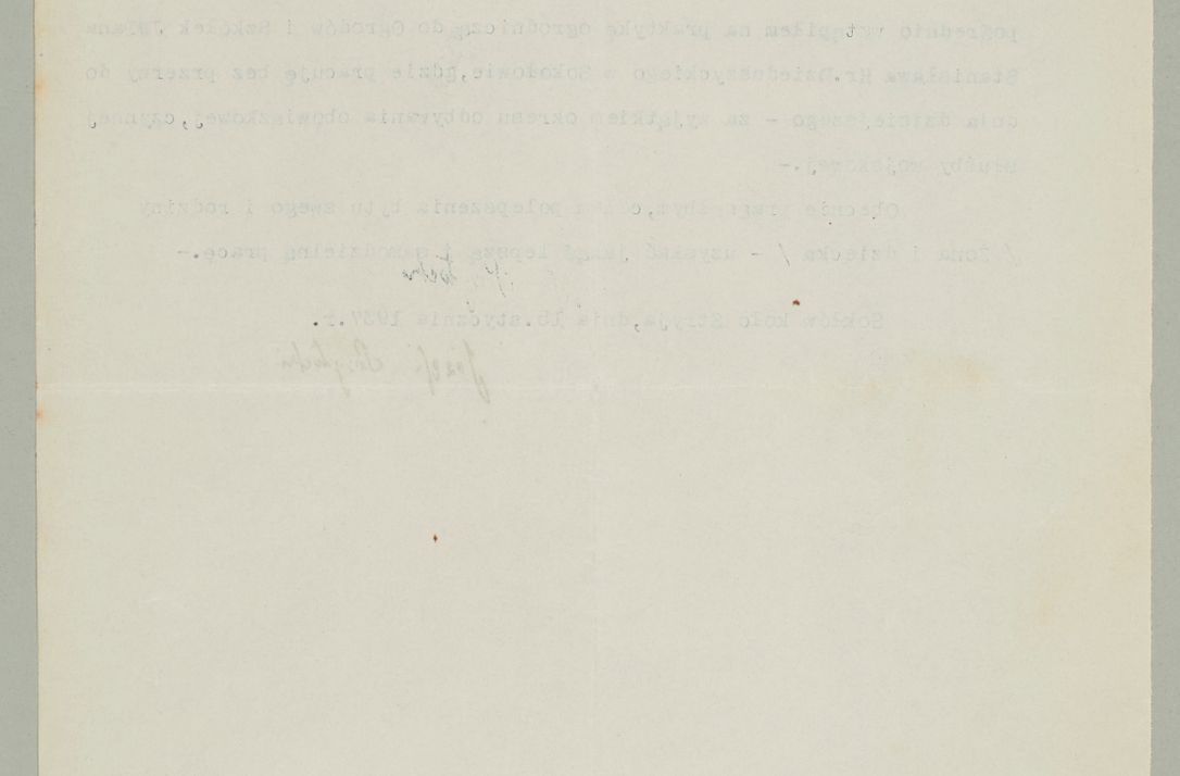Zdjęcie nr 418 dla obiektu archiwalnego: Korespondencja do Głównego Zarządu Dóbr Arcybiskupich za lata 1921-1938