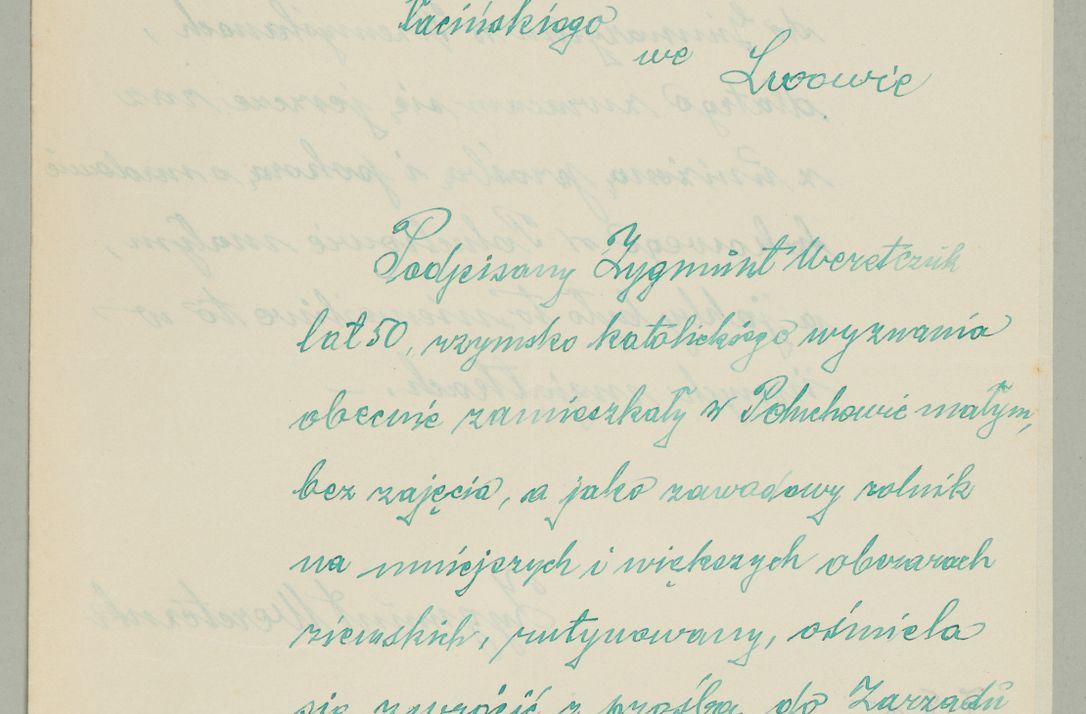 Zdjęcie nr 391 dla obiektu archiwalnego: Korespondencja do Głównego Zarządu Dóbr Arcybiskupich za lata 1921-1938