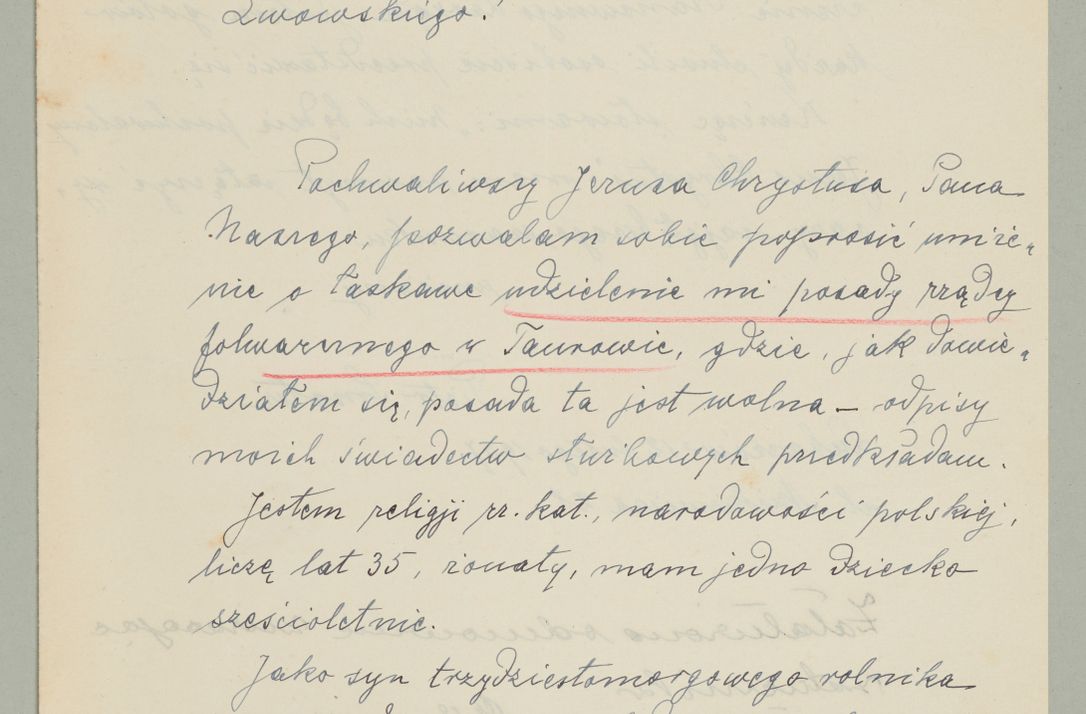 Zdjęcie nr 387 dla obiektu archiwalnego: Korespondencja do Głównego Zarządu Dóbr Arcybiskupich za lata 1921-1938