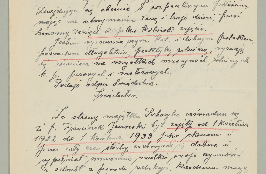 Zdjęcie nr 373 dla obiektu archiwalnego: Korespondencja do Głównego Zarządu Dóbr Arcybiskupich za lata 1921-1938