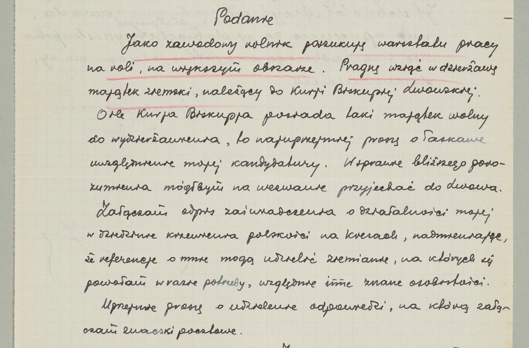 Zdjęcie nr 359 dla obiektu archiwalnego: Korespondencja do Głównego Zarządu Dóbr Arcybiskupich za lata 1921-1938