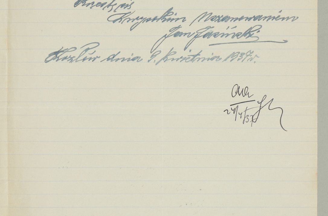 Zdjęcie nr 357 dla obiektu archiwalnego: Korespondencja do Głównego Zarządu Dóbr Arcybiskupich za lata 1921-1938