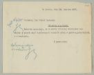 Zdjęcie nr 351 dla obiektu archiwalnego: Korespondencja do Głównego Zarządu Dóbr Arcybiskupich za lata 1921-1938