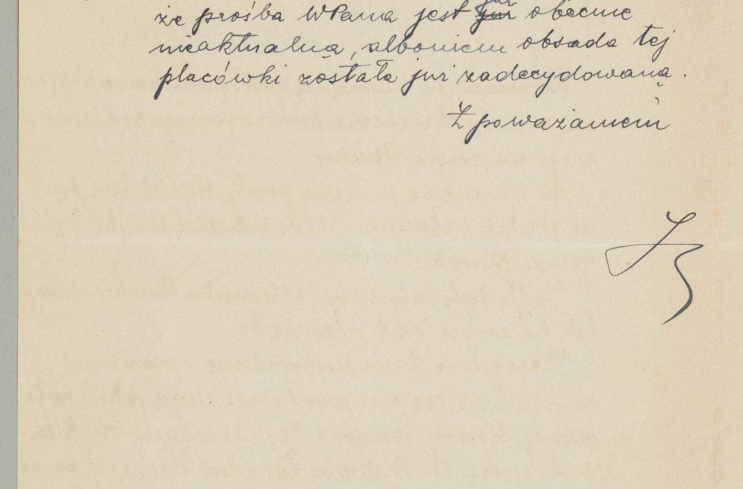 Zdjęcie nr 328 dla obiektu archiwalnego: Korespondencja do Głównego Zarządu Dóbr Arcybiskupich za lata 1921-1938