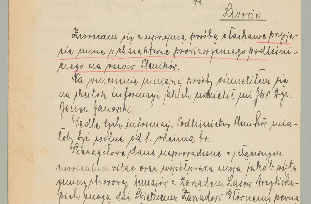 Zdjęcie nr 327 dla obiektu archiwalnego: Korespondencja do Głównego Zarządu Dóbr Arcybiskupich za lata 1921-1938