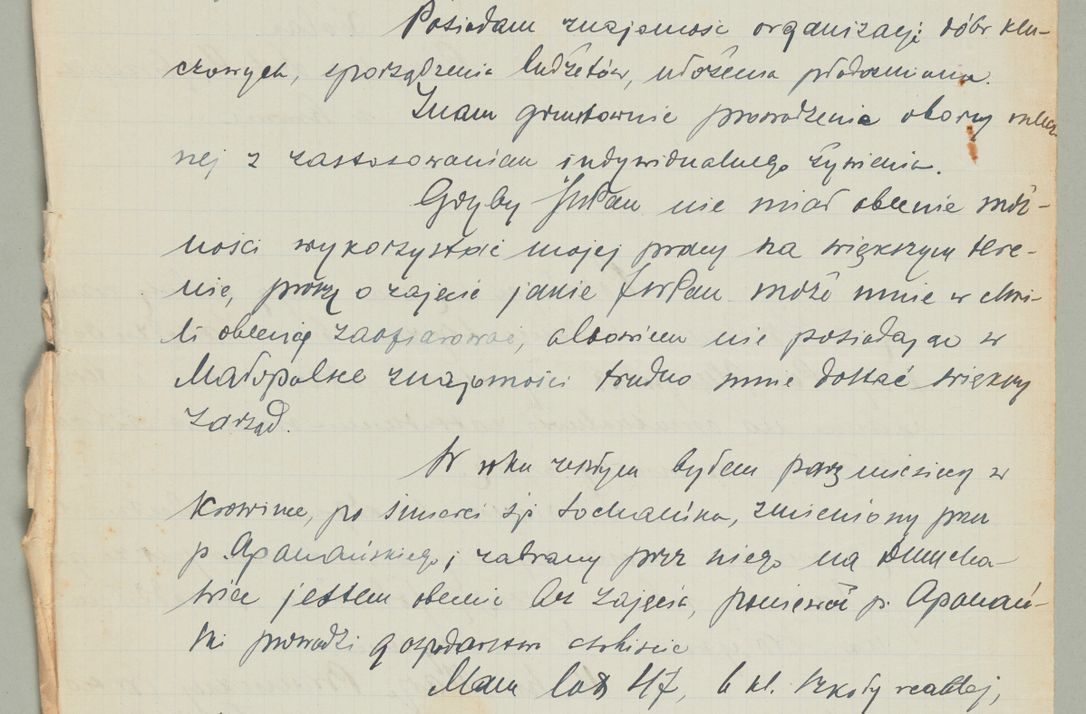 Zdjęcie nr 308 dla obiektu archiwalnego: Korespondencja do Głównego Zarządu Dóbr Arcybiskupich za lata 1921-1938