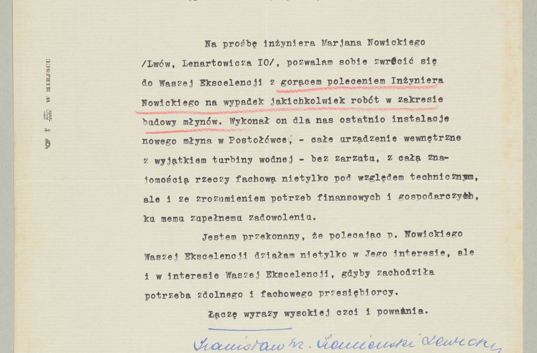 Zdjęcie nr 965 dla obiektu archiwalnego: Korespondencja do Głównego Zarządu Dóbr Arcybiskupich za lata 1921-1938